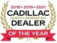Cadillac north America Dealer award